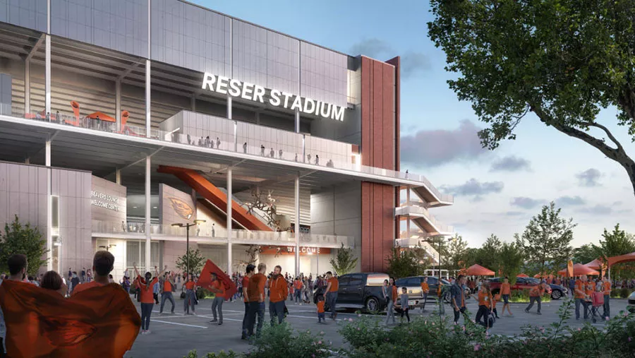 Oregon State Reser Stadium Construction