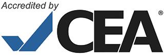 Image of the Commission on English Language Program Accreditation (CEA) logo.